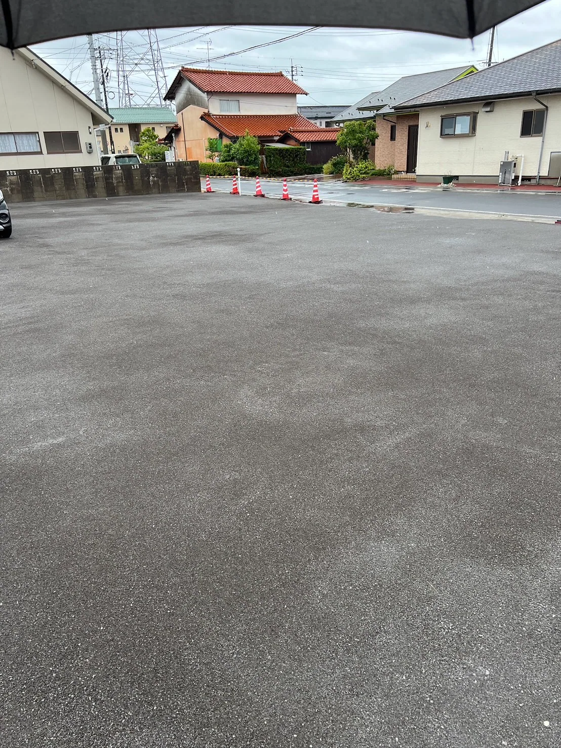 駐車場・土地の簡易舗装の施工写真